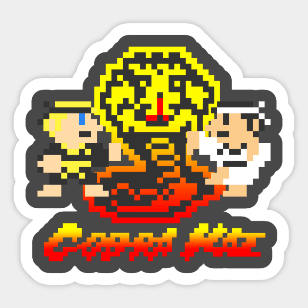 Cobra Kai Pixels Sticker by coolpixels